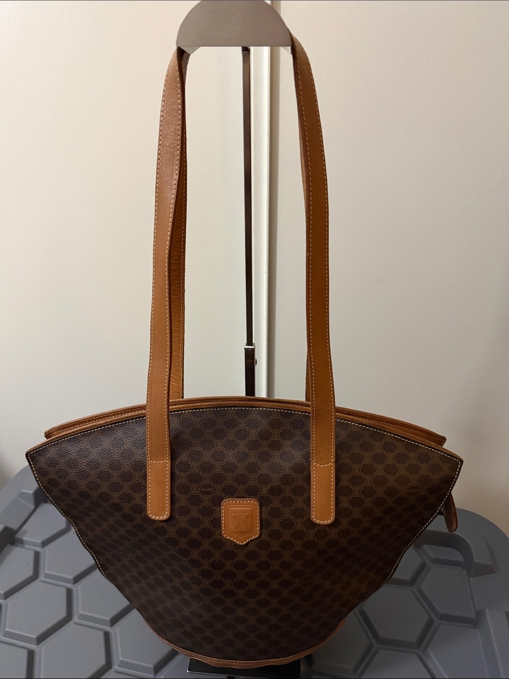 Rare Celine Macadam tote bag